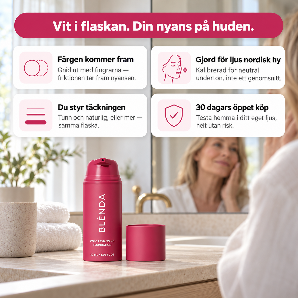 Blénda - Se piggare & fräschare ut — helt naturligt
